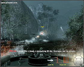Watch out for a new tower on the right #1, which has to be destroyed as soon as possible - Crash Site - p. 1 - Walkthrough - Call of Duty: Black Ops - Game Guide and Walkthrough