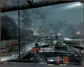 Swim towards the target #1 - Crash Site - p. 1 - Walkthrough - Call of Duty: Black Ops - Game Guide and Walkthrough