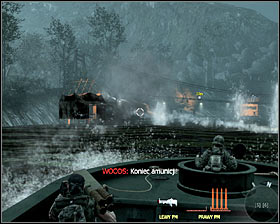 Prepare to destroy another machine belonging to the enemy which appear on the hill on the left #1 - Crash Site - p. 1 - Walkthrough - Call of Duty: Black Ops - Game Guide and Walkthrough