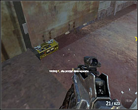 Go to the left container #1, eliminate the enemies who are further way from this very spot - Redemption - p. 1 - Walkthrough - Call of Duty: Black Ops - Game Guide and Walkthrough