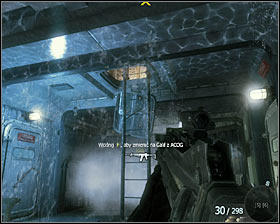 Head towards the near door and eliminate the enemy waiting there #1 - Redemption - p. 2 - Walkthrough - Call of Duty: Black Ops - Game Guide and Walkthrough