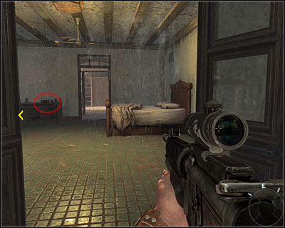 Turn left and enter the bedroom - Operation 40 - Intel location - Call of Duty: Black Ops - Game Guide and Walkthrough