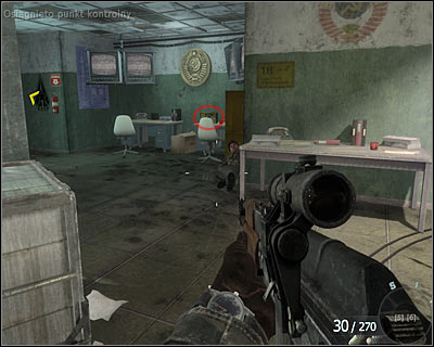 The secret is on one of the desks on the right - Executive Order - Intel location - Call of Duty: Black Ops - Game Guide and Walkthrough