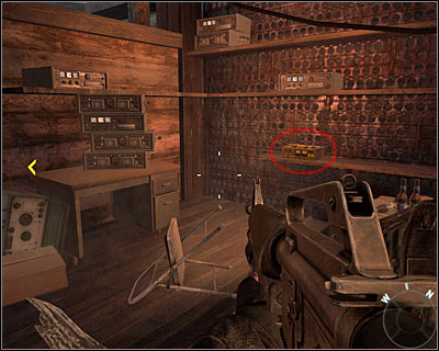 While exploring the building stop after finding few objects - the secret is hidden among them - S.O.G. - Intel location - Call of Duty: Black Ops - Game Guide and Walkthrough
