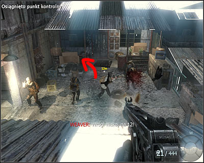 While exploring the roofs you should reach a place where you start sliding down a metal fragment in a slow motion mode - Numb3rs - Intel location - Call of Duty: Black Ops - Game Guide and Walkthrough