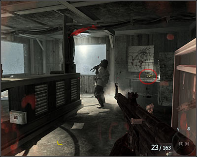 After eliminating the enemies go to the next room and turn right - Project Nova - Intel location - Call of Duty: Black Ops - Game Guide and Walkthrough