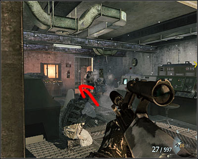 After quietly eliminating all enemies on the surface, you will reach much bigger room with a radar on the wall - WMD - Intel location - Call of Duty: Black Ops - Game Guide and Walkthrough