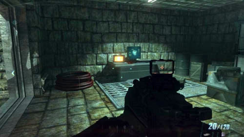 Run between the helicopter wreck on the right and the wall on the left - Mission 02: CELERIUM - Missions: Walkthrough - Call of Duty: Black Ops II - Game Guide and Walkthrough
