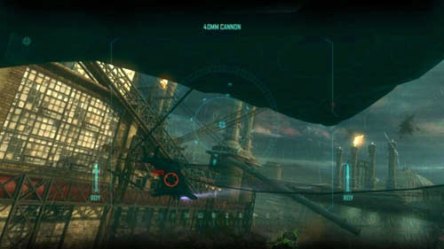 As a drone simply shoot rockets at all targets marked with red circles on the screen - Mission 05: FALLEN ANGEL - Missions: Walkthrough - Call of Duty: Black Ops II - Game Guide and Walkthrough