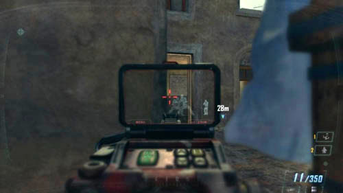 Take out the gun with the scanner and search for the opponents on the next roofs and apartments - don't let anyone take you by surprise - Mission 08: ACHILLES' VEIL - Missions: Walkthrough - Call of Duty: Black Ops II - Game Guide and Walkthrough