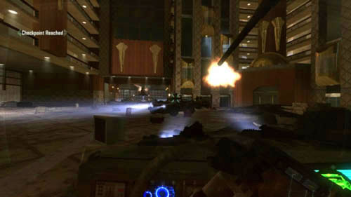 Right near the entrance to the big building, on the left, there's a fourth jeep - Mission 05: FALLEN ANGEL - Missions: Challenges - Call of Duty: Black Ops II - Game Guide and Walkthrough