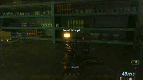 Immediately after the mission has started, when your big, four-legged robot (CLAW) goes left (first picture above), you should look right, at the right shelf - Mission 05: FALLEN ANGEL - Intel - Call of Duty: Black Ops II - Game Guide and Walkthrough