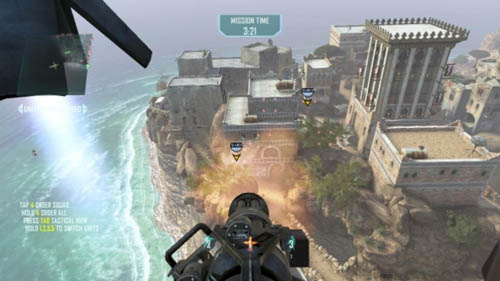 Before you go out of the VTOL, try to kill as many enemies as you can who are surrounding the building (7), in order to make the task ahead easier - shoot particularly at the windows (picture above) - Strike Force 05: SECOND CHANCE - Strike Force: Walkthrough - Call of Duty: Black Ops II - Game Guide and Walkthrough
