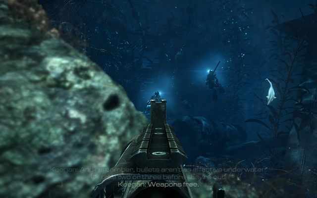 Underwater no one hears your screams! - 12 - Into The Deep - Campaign - Walkthrough - Call of Duty: Ghosts - Game Guide and Walkthrough