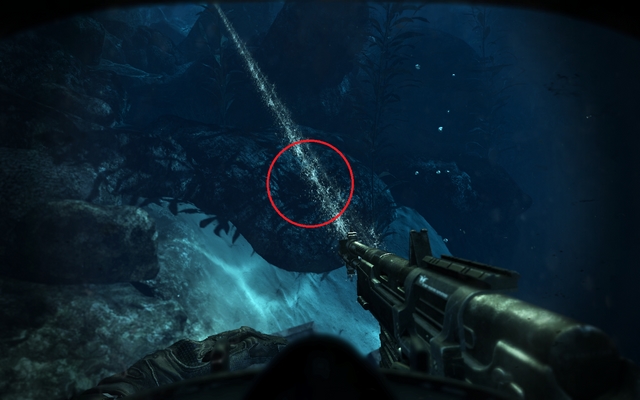 The laptop with the intel data is on this rock. - Rorke files (10-18) - Call of Duty: Ghosts - Game Guide and Walkthrough