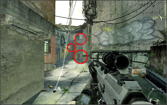 Move on, you will be surprises again after reaching a space between some buildings - Act I - Takedown - Campaign - Call of Duty: Modern Warfare 2 - Game Guide and Walkthrough