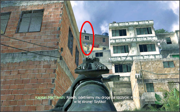 You will notice Rojas running across the rooftops - Act I - Takedown - Campaign - Call of Duty: Modern Warfare 2 - Game Guide and Walkthrough