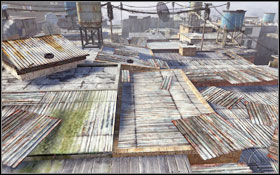 After clearing the whole area, move to the roofs which you will use to get to the evacuation point - Act II - The Hornets Nest - Campaign - Call of Duty: Modern Warfare 2 - Game Guide and Walkthrough