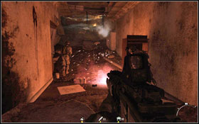 Follow the sergeant and you will arrive at another room #1 - Act II - Of Their Own Accord - Campaign - Call of Duty: Modern Warfare 2 - Game Guide and Walkthrough
