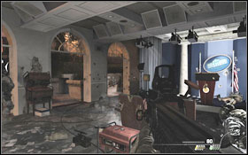 Once inside, after leaving the Oval Office, you will encounter some enemies #1 - Act III - Whiskey Hotel - Campaign - Call of Duty: Modern Warfare 2 - Game Guide and Walkthrough