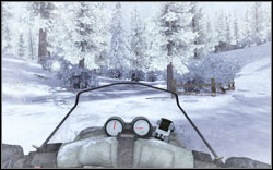 During the snow scooter fragment, around 1820 meters from the target - Intel Location - Act I - Intel location - Call of Duty: Modern Warfare 2 - Game Guide and Walkthrough