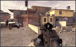Red building to the right of the main road - Intel Location - Act II - Intel location - Call of Duty: Modern Warfare 2 - Game Guide and Walkthrough
