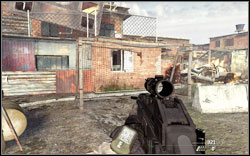 In the room behind the gate on a small court, right behind a window - Intel Location - Act II - Intel location - Call of Duty: Modern Warfare 2 - Game Guide and Walkthrough