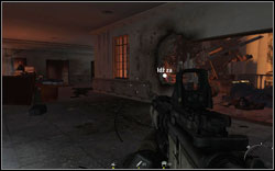 Once you get to the anti-air gun, there will be an entrance to the men's toilet nearby - Intel Location - Act II - Intel location - Call of Duty: Modern Warfare 2 - Game Guide and Walkthrough