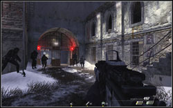 Right before the entrance to the Gulag, there is a staircase - the laptop is in the room upstairs, at the end - Intel Location - Act II - Intel location - Call of Duty: Modern Warfare 2 - Game Guide and Walkthrough