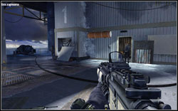 After rescuing the next group of hostages and clearing the road, before you go up the stairs, go to the room on the right - Intel Location - Act II - Intel location - Call of Duty: Modern Warfare 2 - Game Guide and Walkthrough