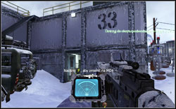On your way to the submarine, get off the road and on the left you will see a building marked with the number 33 - Intel Location - Act III - Intel location - Call of Duty: Modern Warfare 2 - Game Guide and Walkthrough