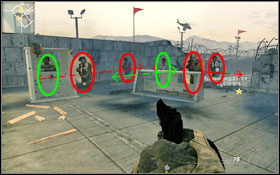Two moving targets, you can shoot two at the same time. - Alpha - The Pit - Spec Ops - Call of Duty: Modern Warfare 2 - Game Guide and Walkthrough