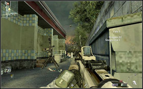 Once the Predator joins the action, the safest hiding place will be the buildings - remember to always hide inside one if you get noticed by the enemy - Charlie - Homeland Security - Spec Ops - Call of Duty: Modern Warfare 2 - Game Guide and Walkthrough