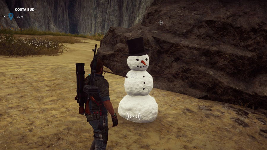 Mr. Snowman Makes A Return In Just Cause 3