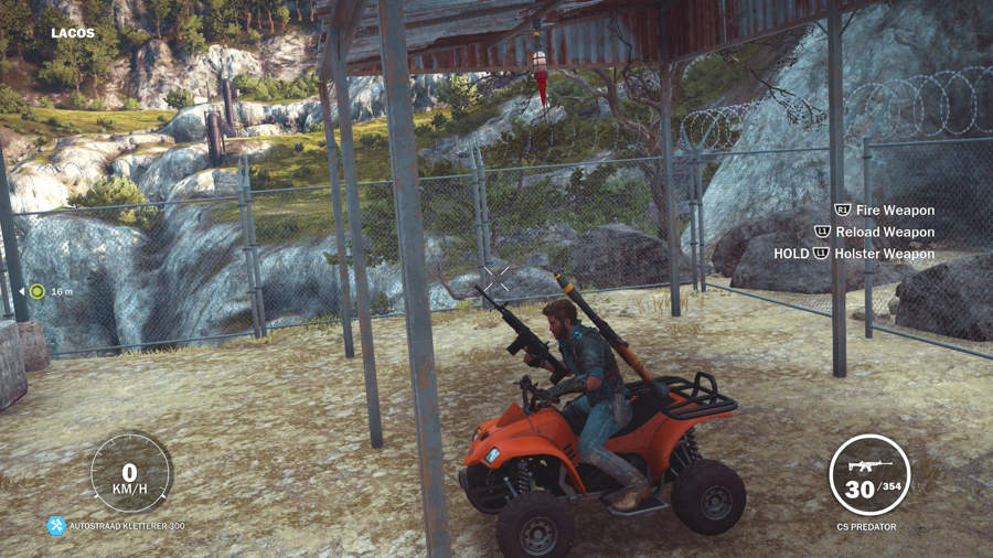 Just Cause 3 Vehicle Location Guide - Autostraad Kletterer 300