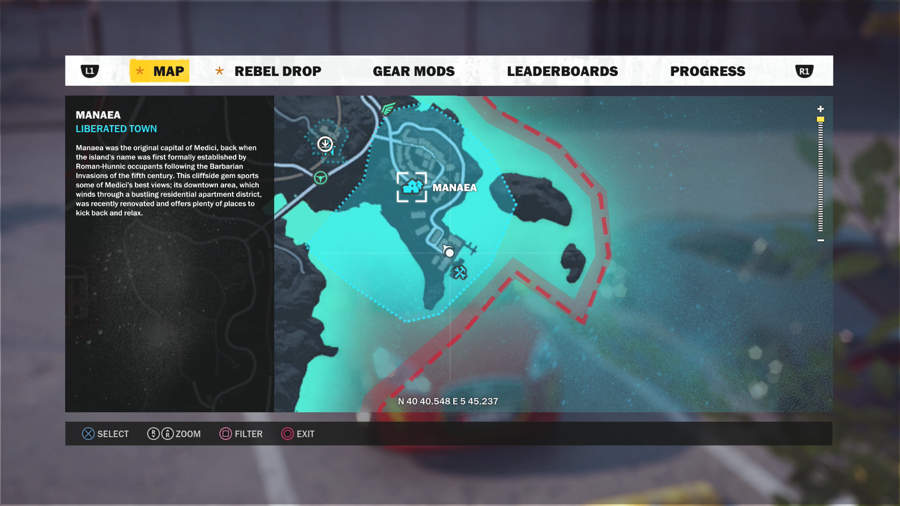 Just Cause 3 Vehicle Location Guide - Stria Windhund 4 Location