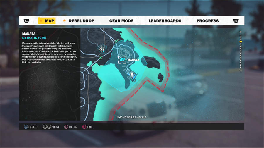 Just Cause 3 Vehicle Location Guide - 05 Charmant Location