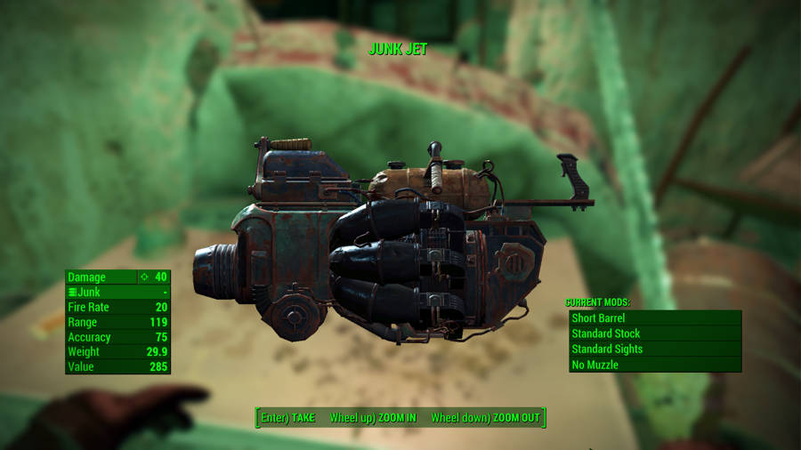 Where To Get The Best Fallout 4 Weapons - Junk Jet