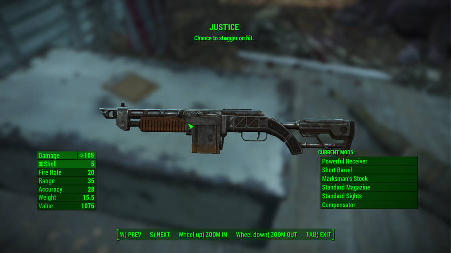 Where To Find The Best Weapons In Fallout 4 - Justice