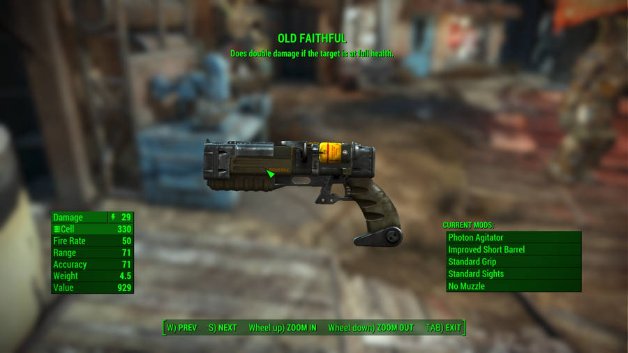 Where To Find The Best Weapons In Fallout 4 - Old Faithful