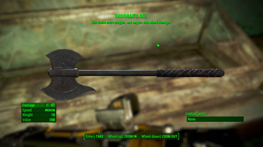Where To Find The Best Weapons In Fallout 4 Grognaks Axe