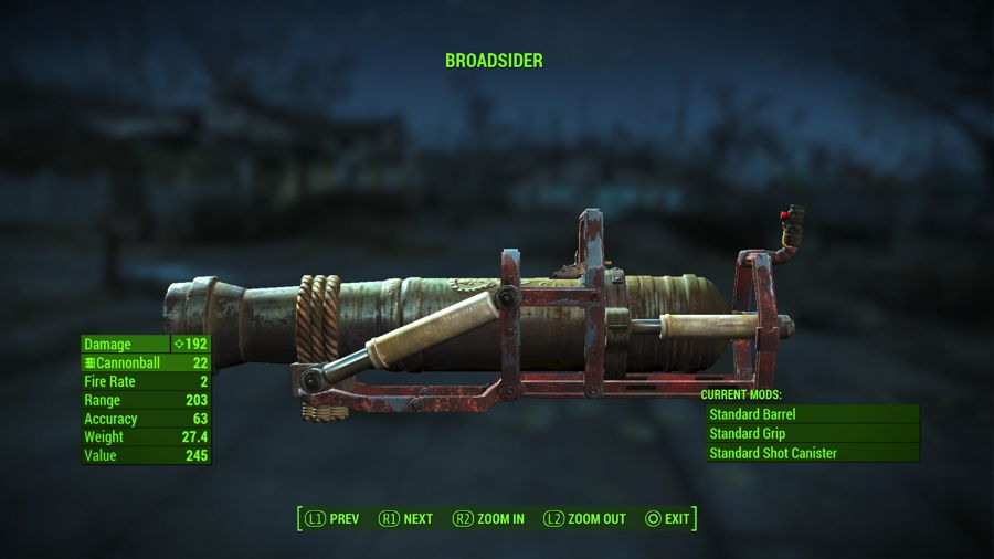 Fallout 4 Cannon