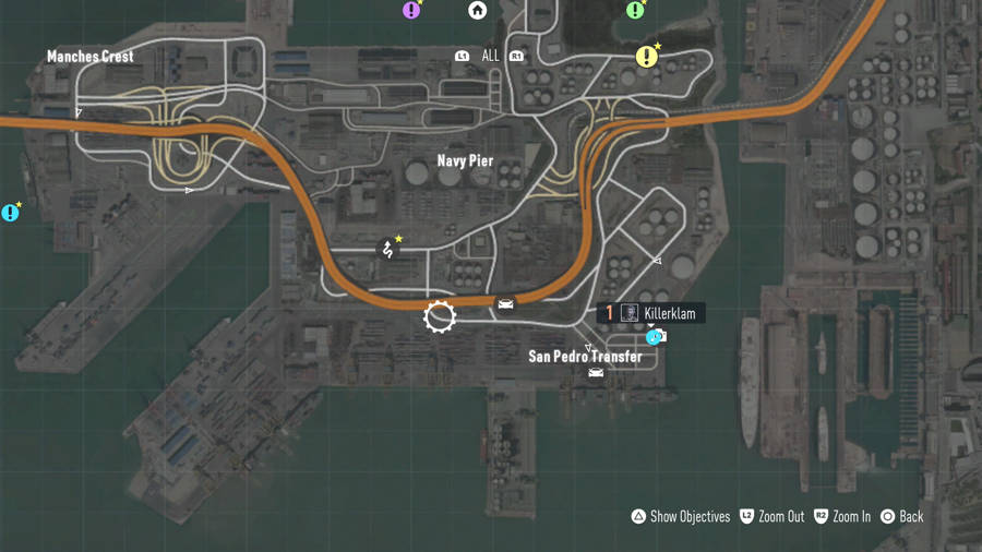South Port Free Parts Collectibles Map