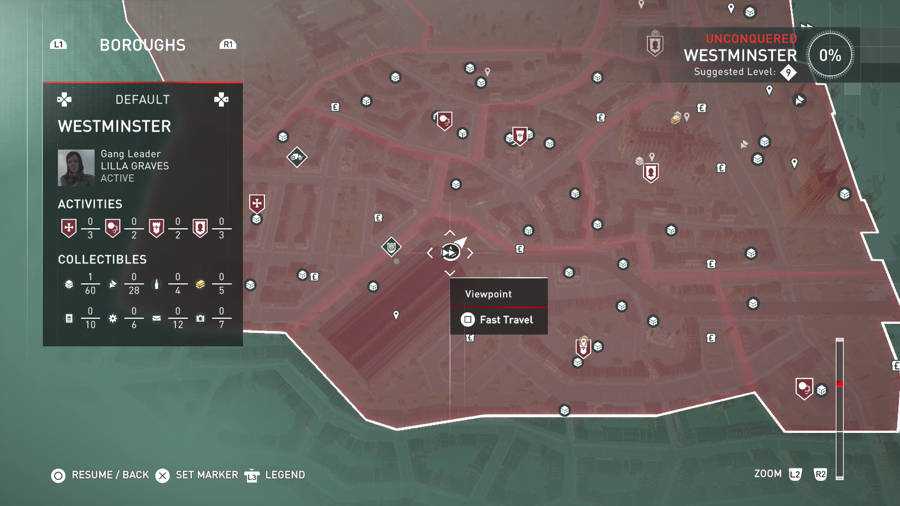 Assassins Creed Syndicate Westminster 1 Treasure Map Guide