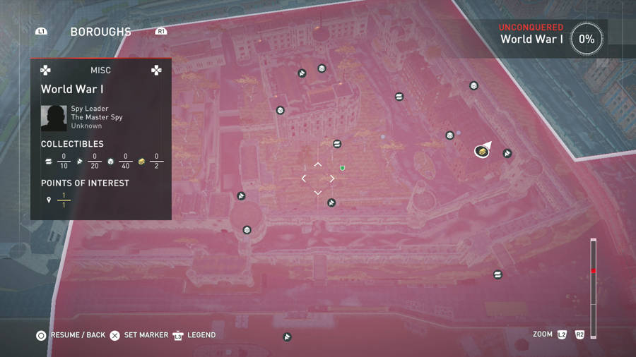 Assassins Creed Syndicate World War I Treasure Map Guide 1