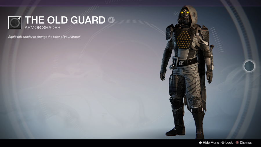 Destiny VIP Reward Shader