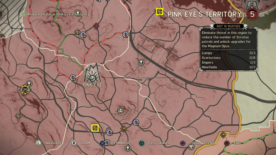 Mad Max Pinkeye's Stronghold Guide -Survey Crew Locations
