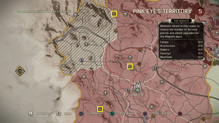 Mad Max Pinkeye's Stronghold Guide -Scrap Crew Locations