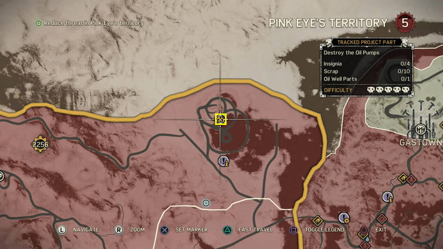 Mad Max Pinkeye's Stronghold Guide -Oil Well Locations