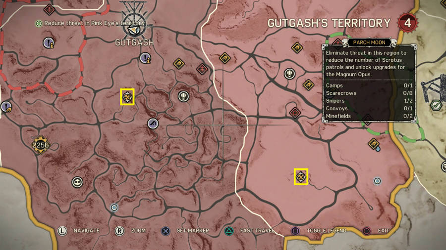 Mad Max Gutgash Stronghold Guide - Water Storage Locations